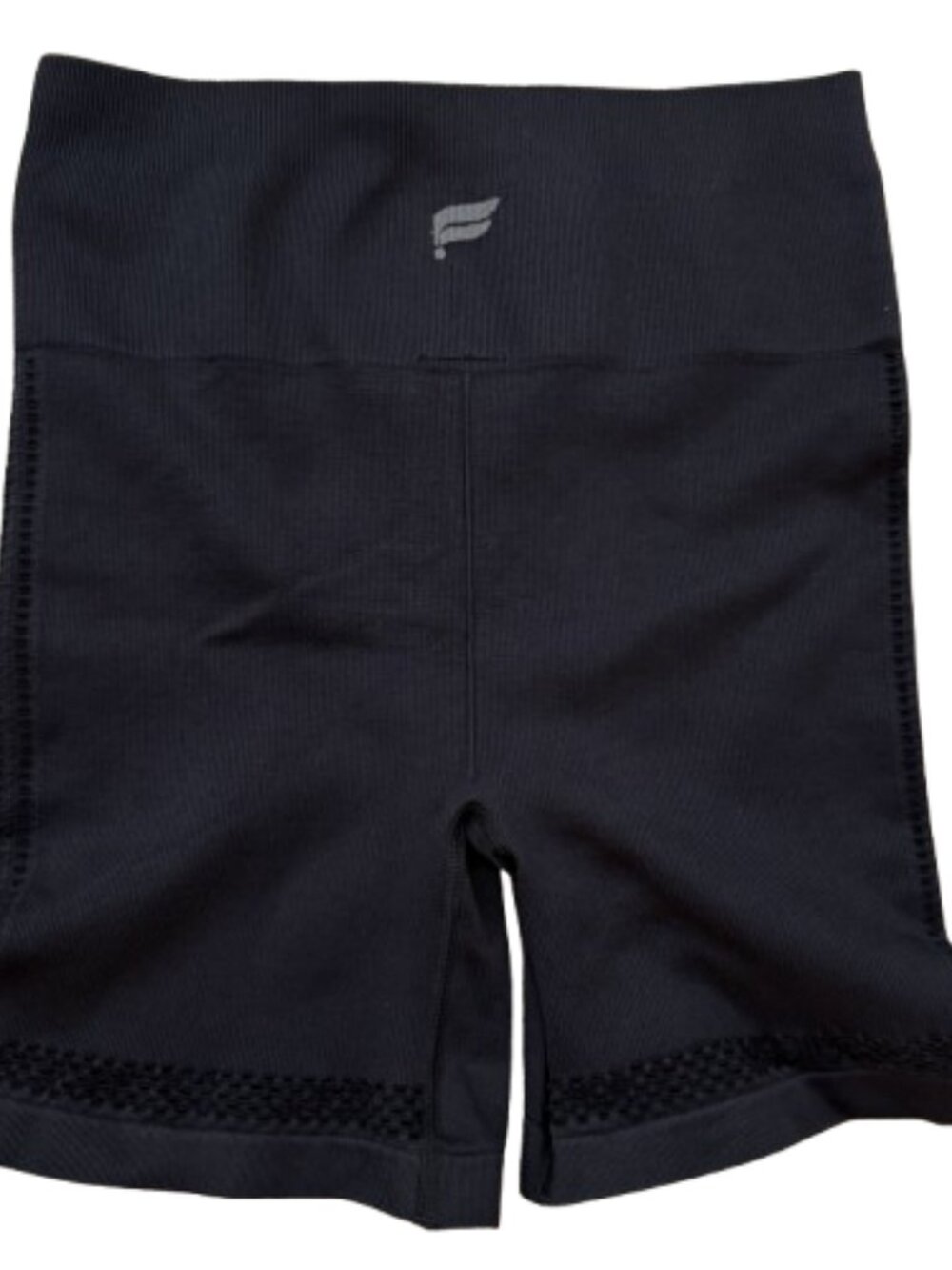 Fabletics Women Ribbed High-Waisted Shorts Gym Training Athleisure small NWOT - Picture 2 of 6